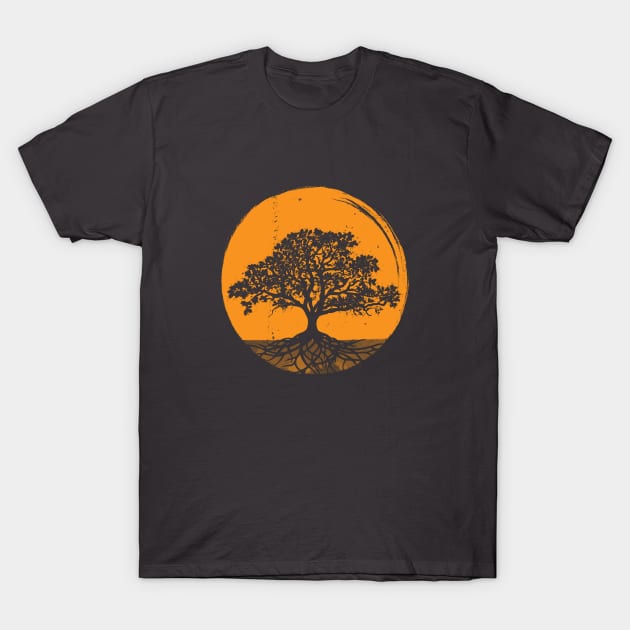 The Great Tree of Life T-Shirt by RetroDivision